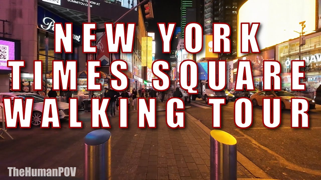 New York City Walking Tour - Times Square on New Years Eve 2025 | 4K