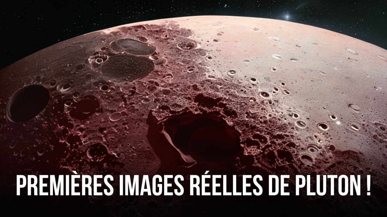 La NASA d&eacute;voile les premi&egrave;res images r&eacute;elles de Pluton !