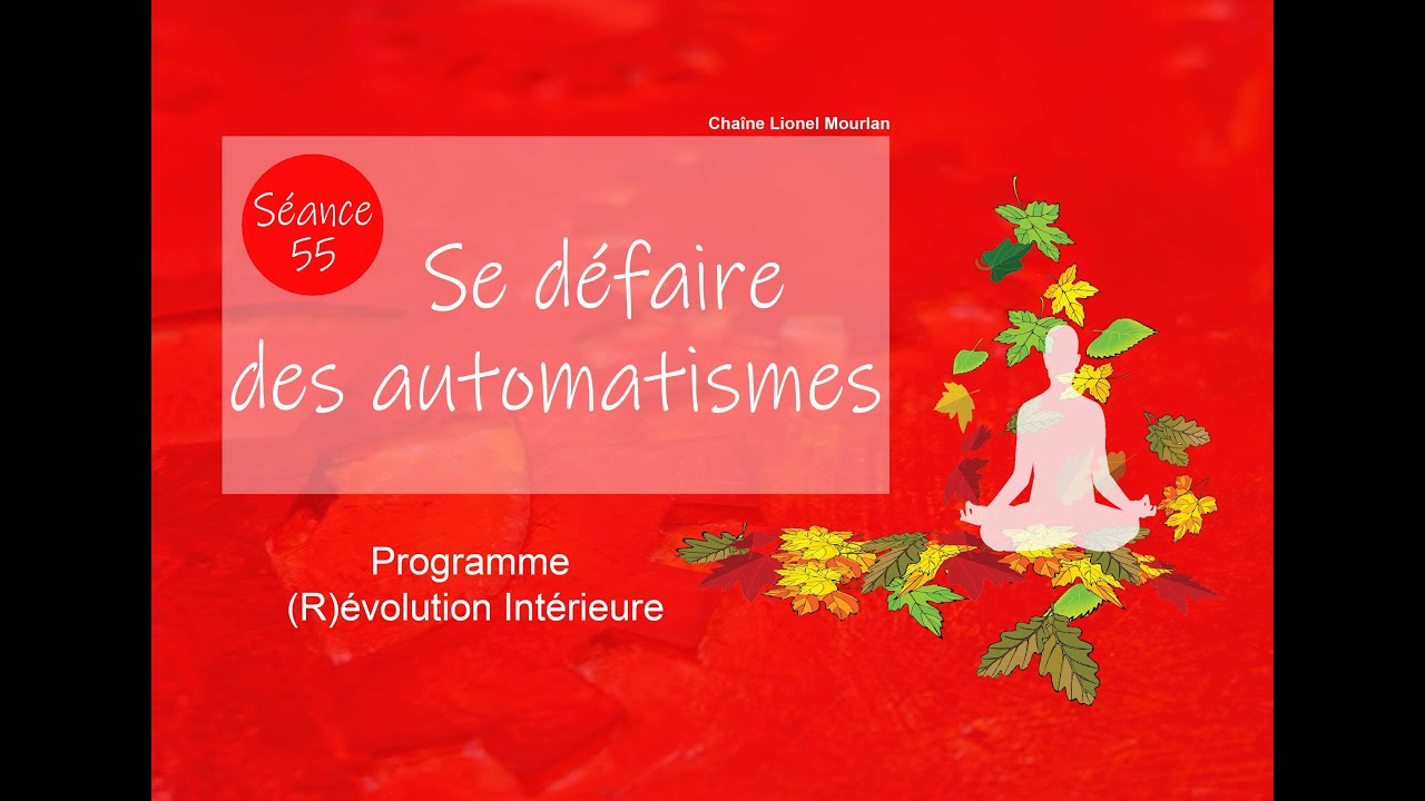 55 - Se défaire des automatismes - Méditation guidée - Pleine conscience - Présence - Ouverture