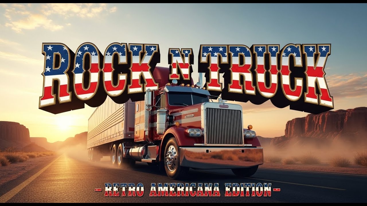 Country Rock for Long Haul Trucks – Road Trip Edition | Rock N Roll Truck New #LongHaul #TruckMusic