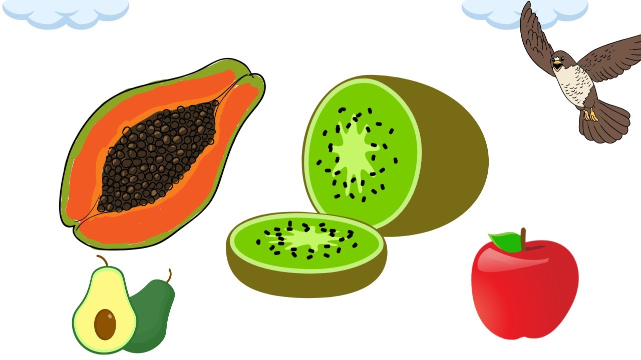 Nursery rhymes ! Fruit Song ! Happy fruit ! Learn fruit and veggie