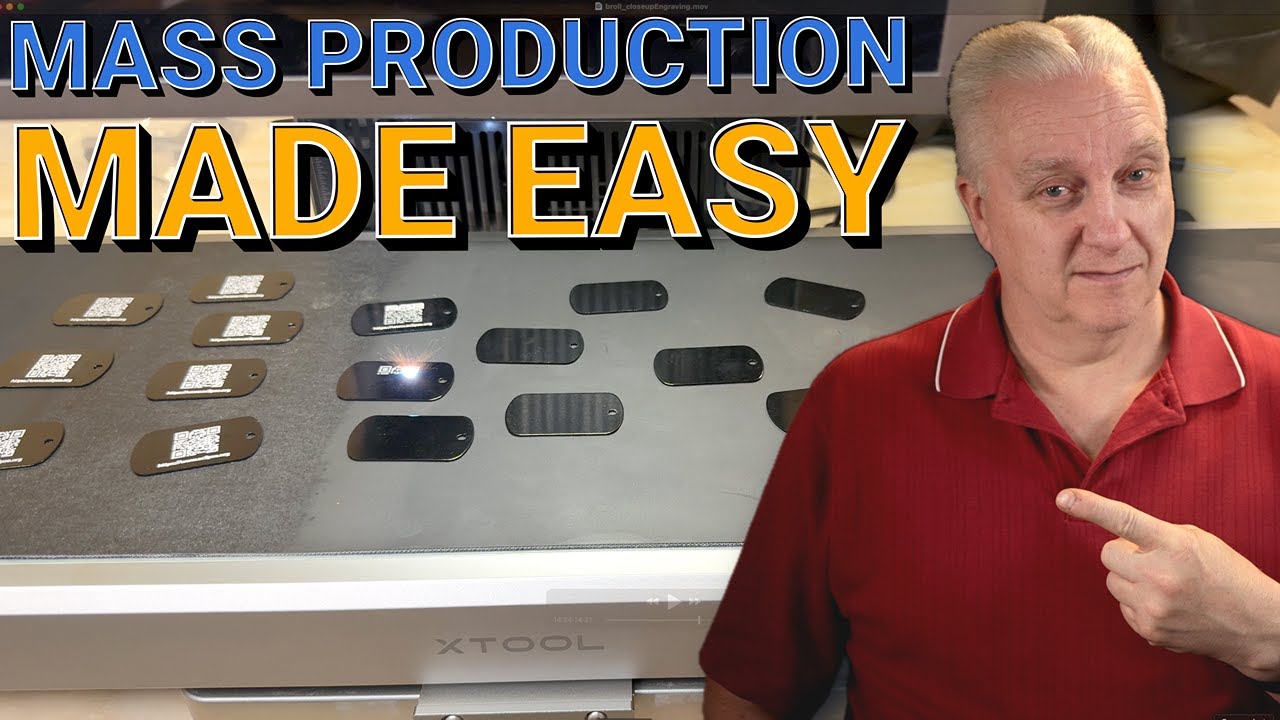 How I Engraved 300 Keychains Faster with xTool F2 Ultra and Conveyor