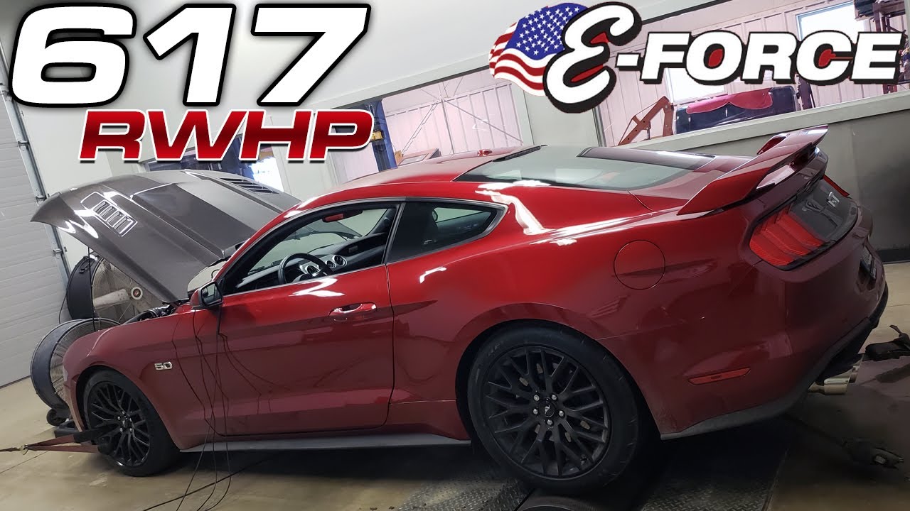 2018 Mustang GT (Edelbrock Stage 1 stock air box) Automatic car with long tubes and tune mild set up