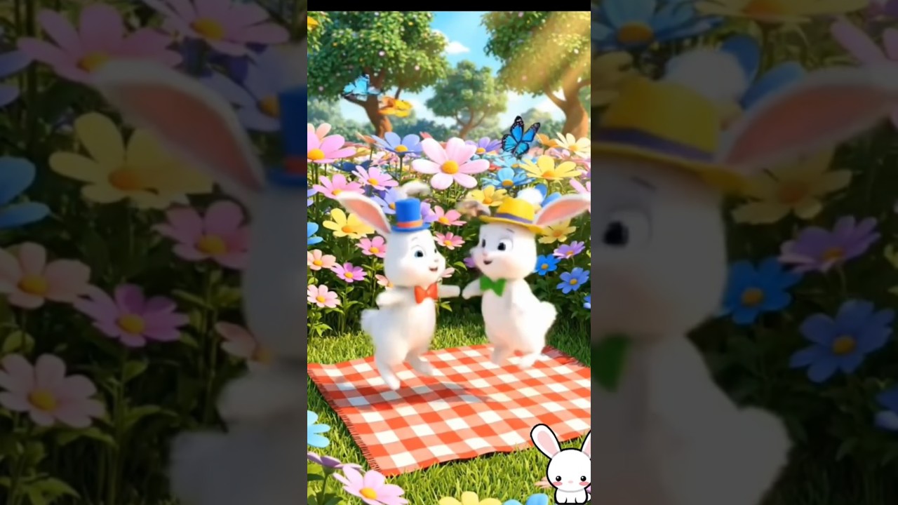 Bunny hop hop 🐰 Hop So High | Fun Action Song for Kids 