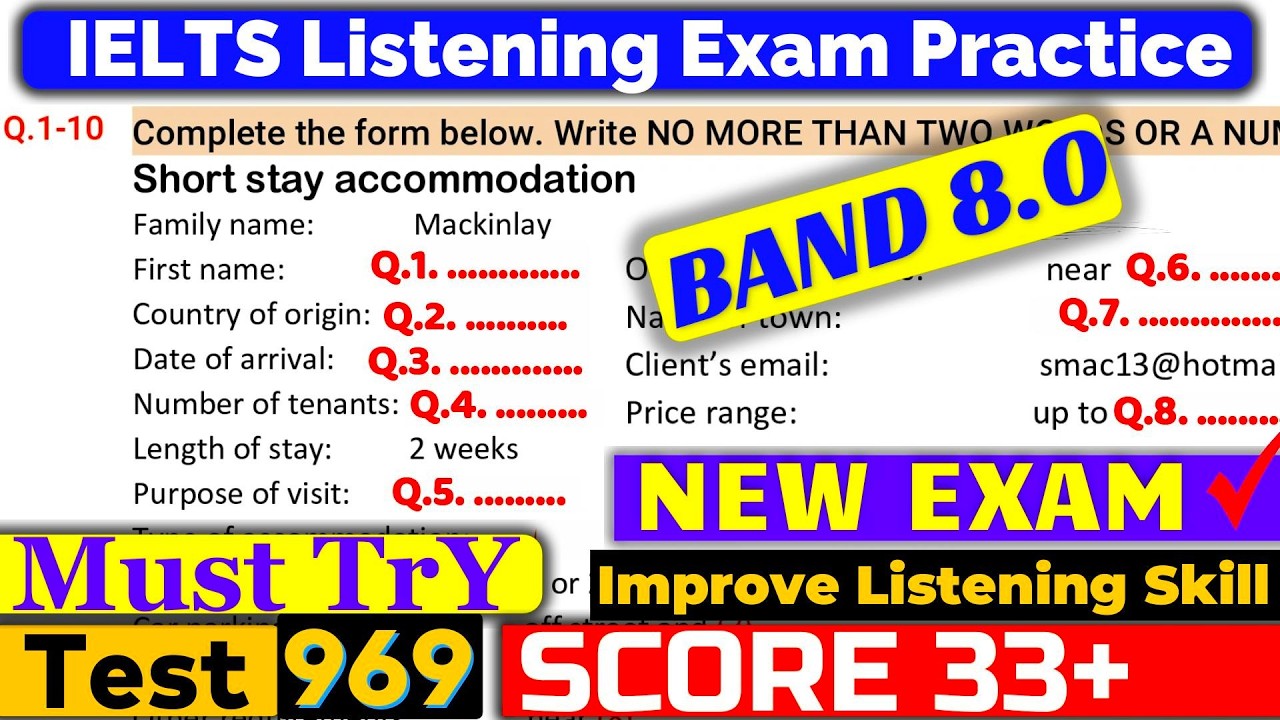IELTS Listening Practice Test 2026 with Answers | Real Exam 12.03.2026
