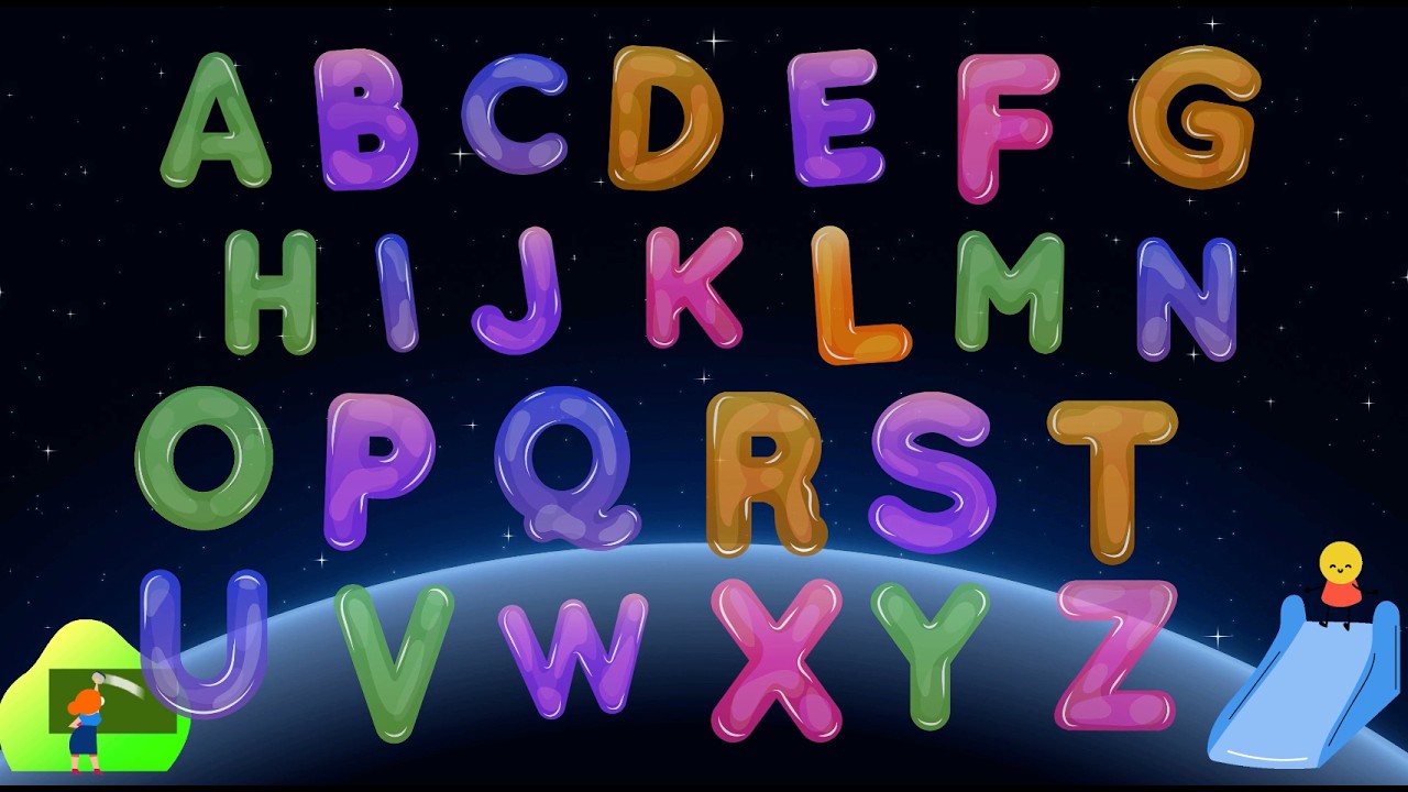 Colorful ABC Song for Kids | A–Z Uppercase Lowercase Alphabet Characters | Fun Sing Along #abcsong