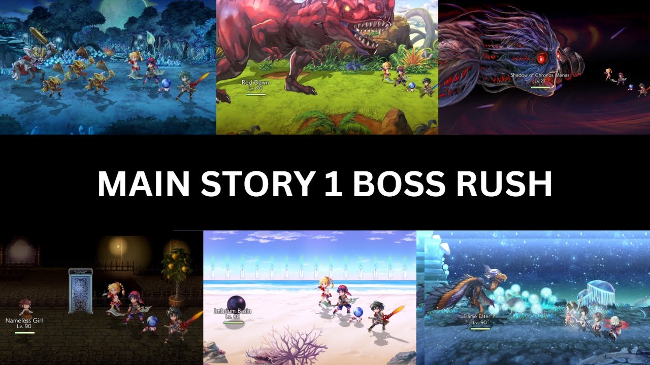 Another Eden (Global) Main Story 1 Boss Rush