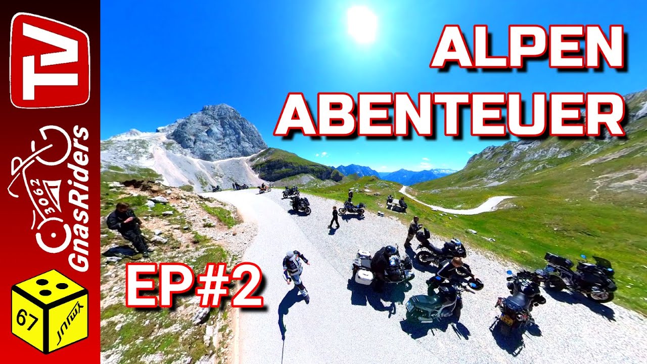 EP#2 ALPEN ABENTEUER Motorradreise Tipp Slowenien Mangart Italien Sella Nevea Lanzenpass Africa Twin