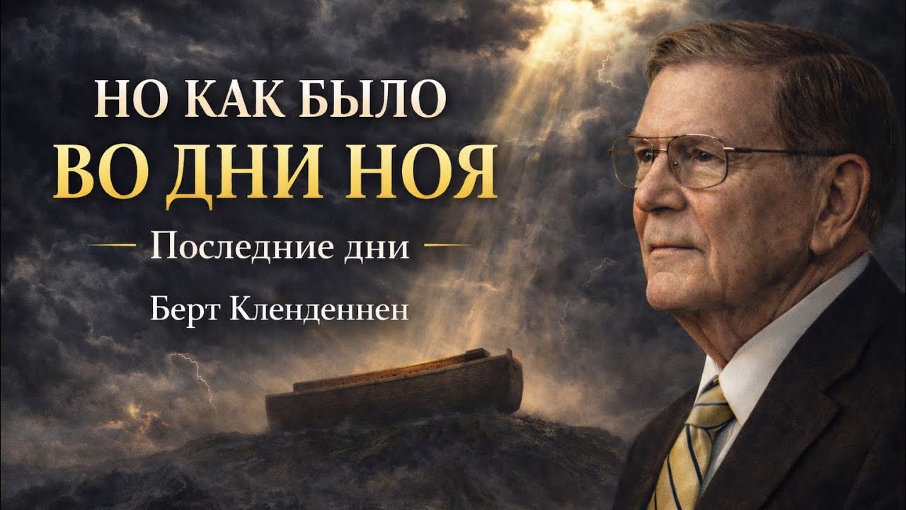 НО КАК БЫЛО ВО ДНИ НОЯ!Последние дни.Берт Кленденнен. Школа Христа. 