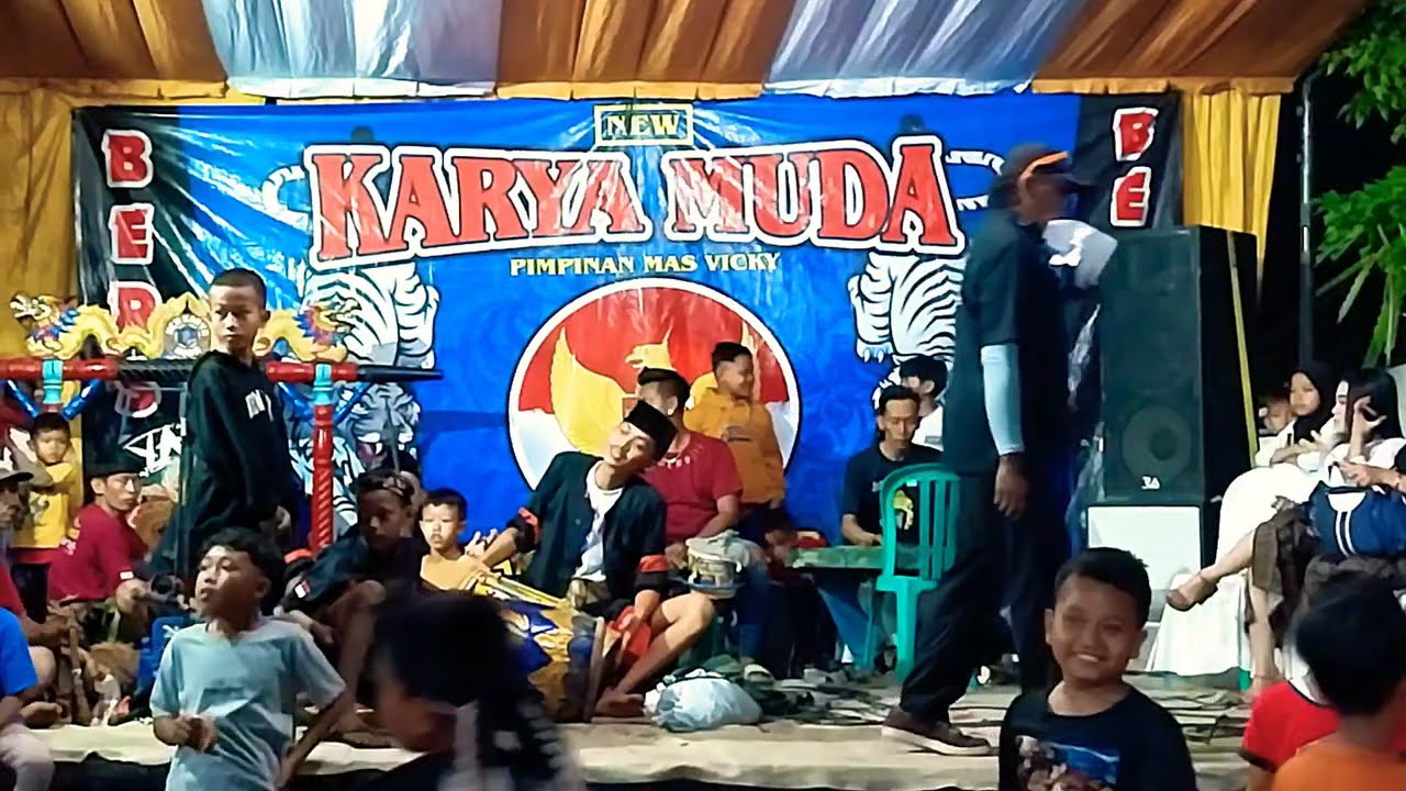 new KARYA MUDA live,, full di desa tempuran