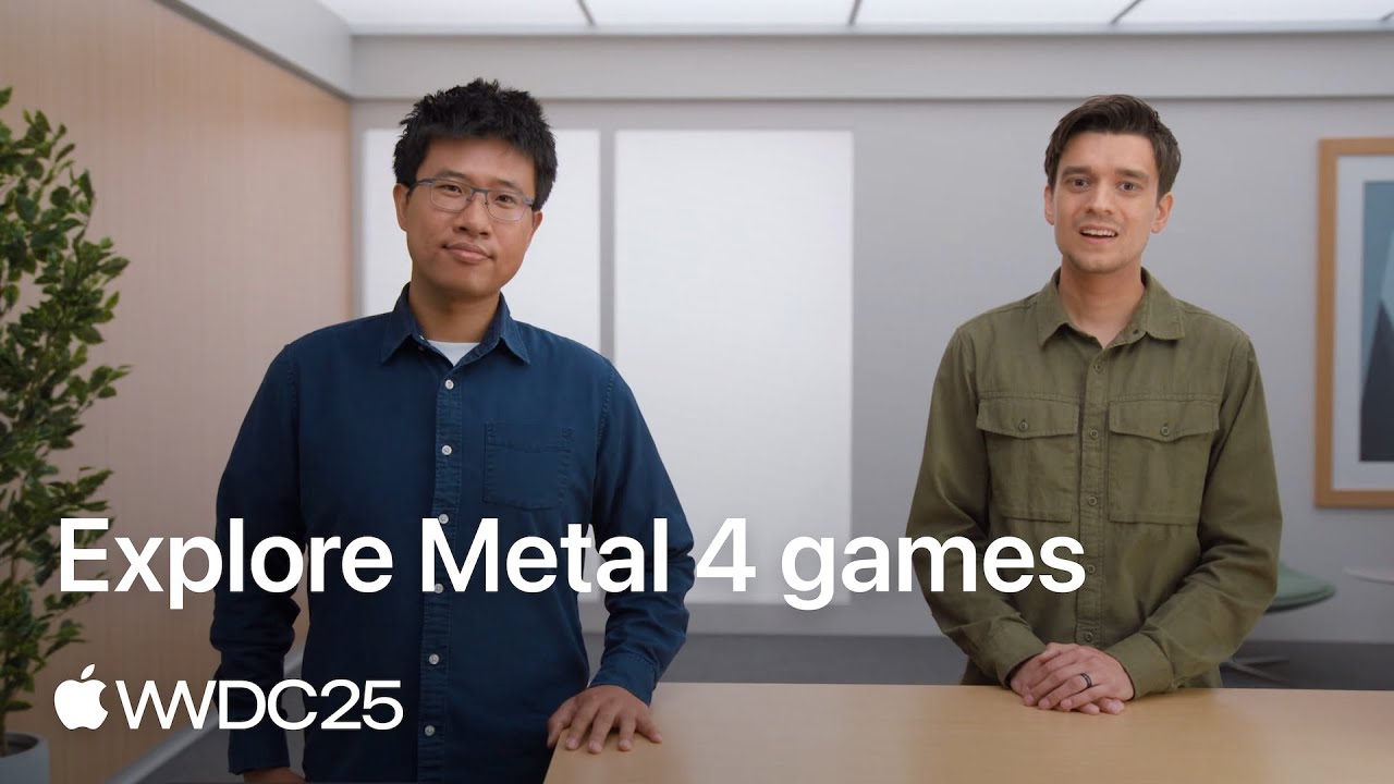 WWDC25: Explore Metal 4 games | Apple