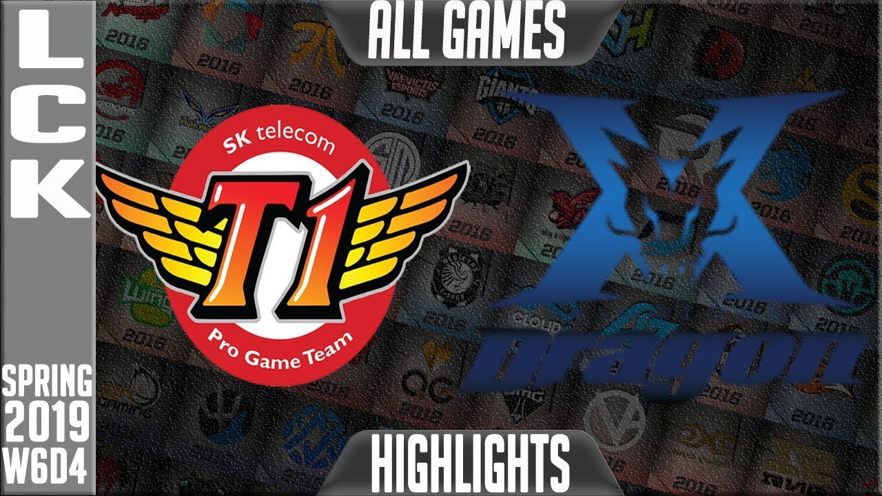 SKT vs KZ Highlights ALL GAMES | LCK Spring 2019 Week 6 Day 4 | SK Telecom T1 vs King-Zone DragonX