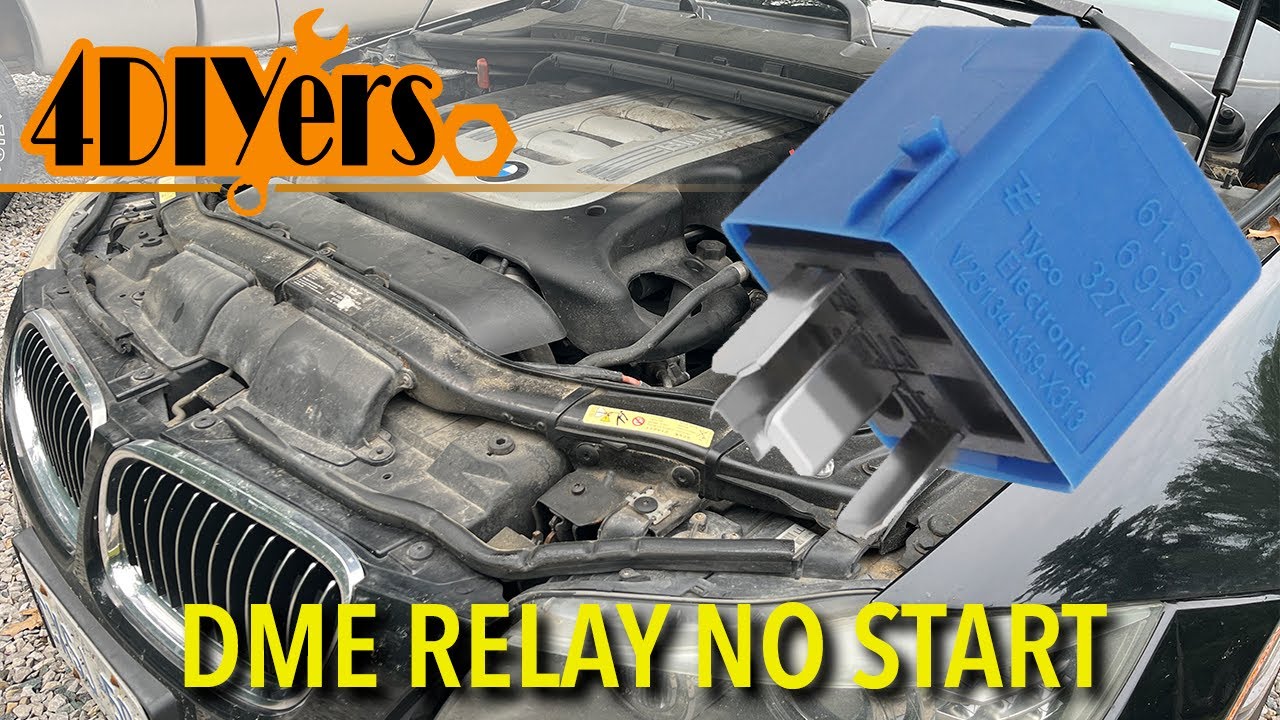 BMW 3 Series NO Start NO Cranks DME Relay Fault Troubleshooting Tips