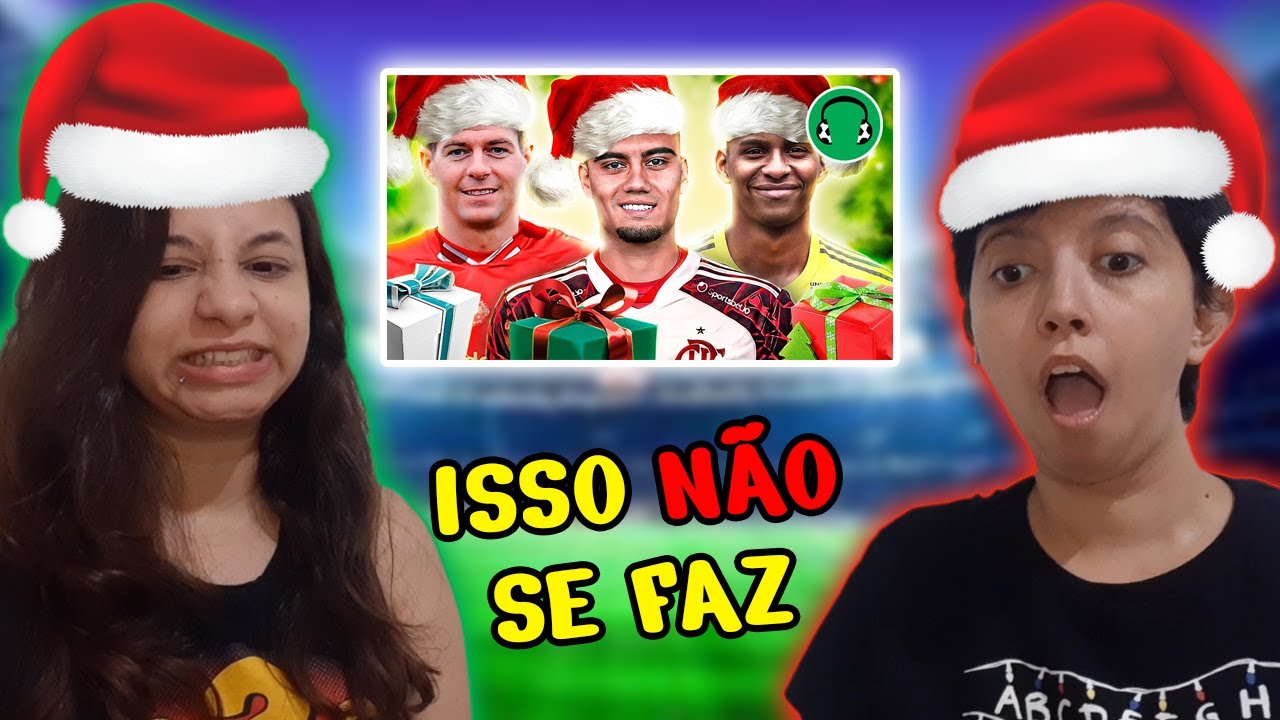 REACT DINGO BELL: MAIORES ENTREGADAS DO FUTEBOL (Especial de Natal) | FUTPARÓDIAS