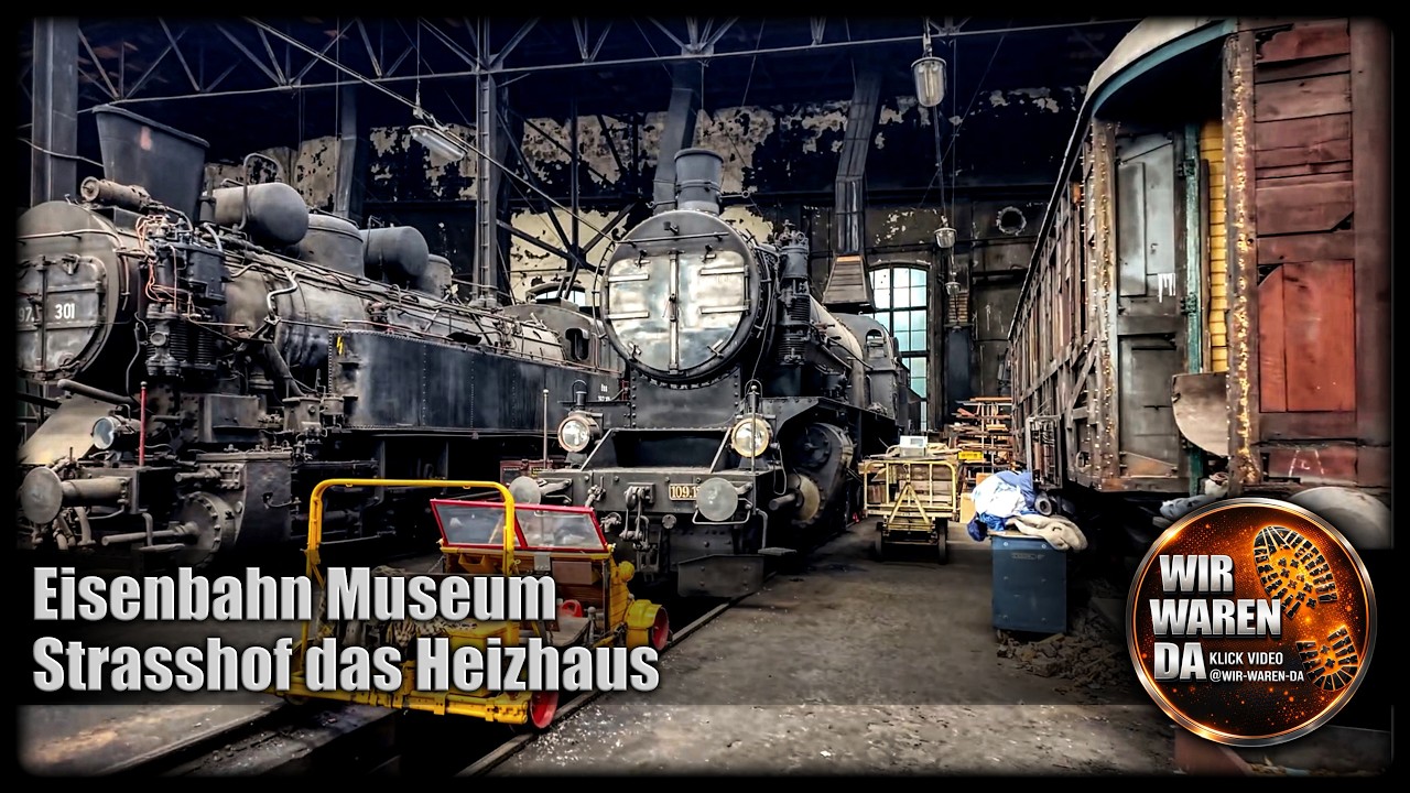 Eisenbahnmuseum Strasshof Das Heizhaus Legenden auf Schienen historische Lokomotiven 🚂