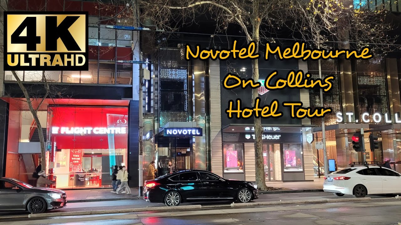 NOVOTEL MELBOURNE ON COLLINS HOTEL TOUR | 4K