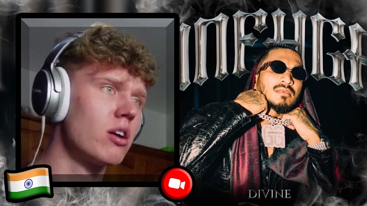 FIRST REACTION TO Gunehgar - DIVINE | Indian Music Reaction