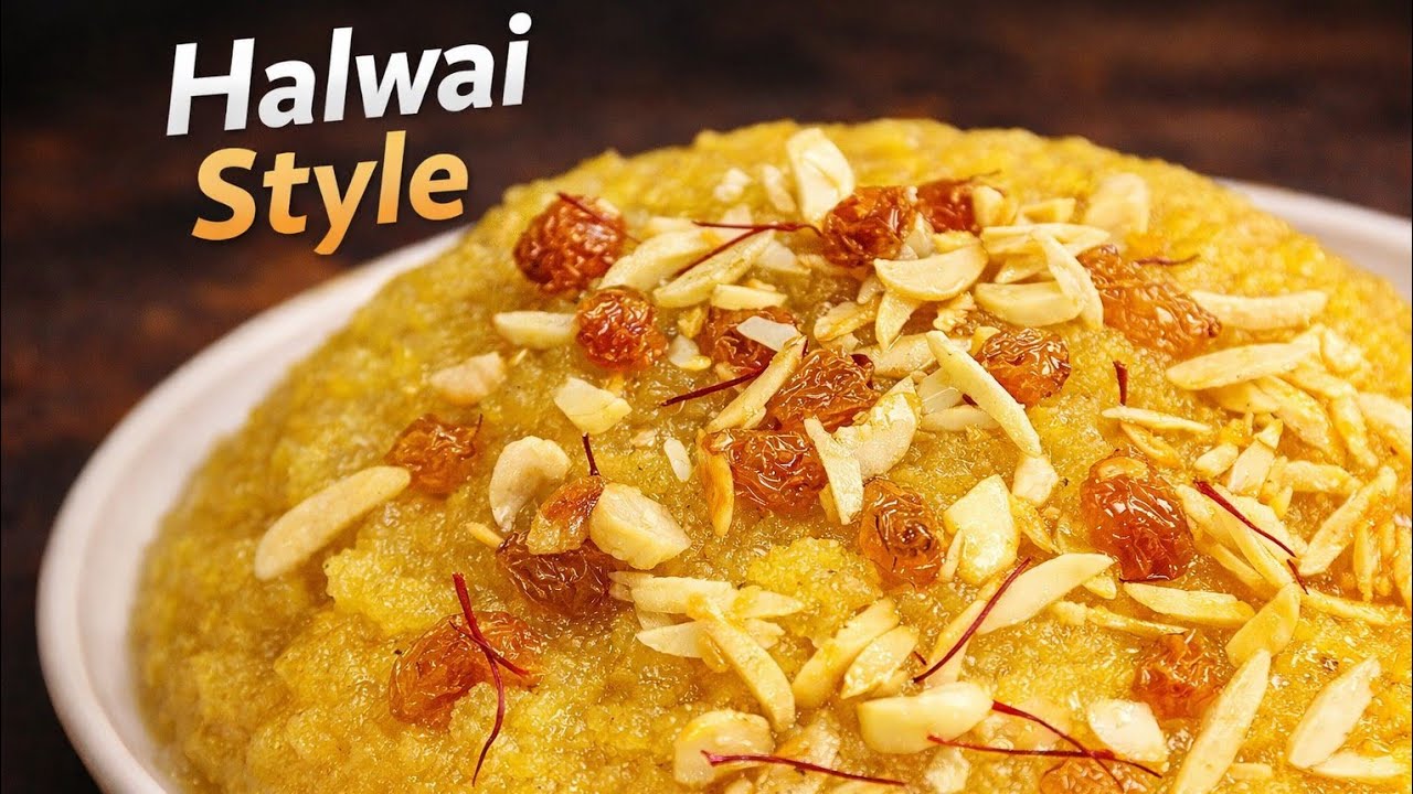 Halwai Style Suji Halwa | Soft & Perfect | 10 Min Recipe