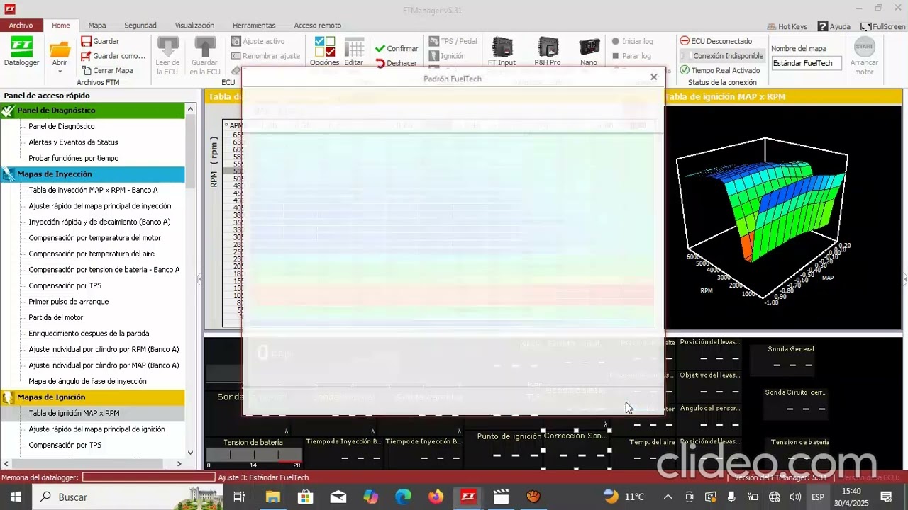 Cómo calibrar una FUELTECH FT450