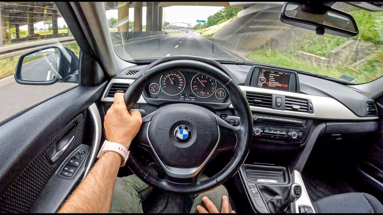 2013 BMW 3 316i F31 [1.6 136HP] | POV Test Drive #1268 Joe Black