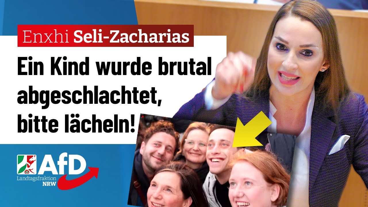 Bitte lächeln, Yannis ist tot: Abrechnung mit Grinse-Grünen! – Enxhi Seli-Zacharias (AfD)