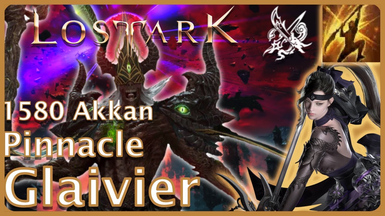 Lost Ark - Solo Akkan Pinnacle Glaivier 1580