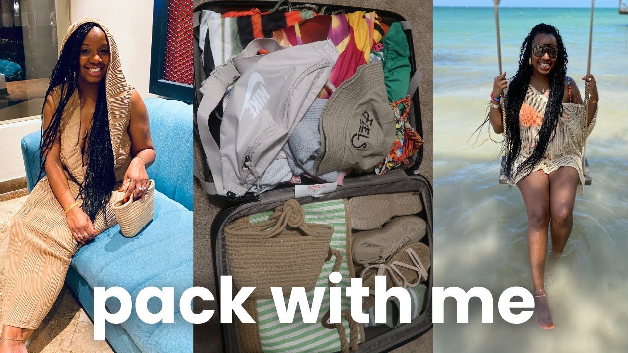 PACK WITH ME to go to Jamaica!