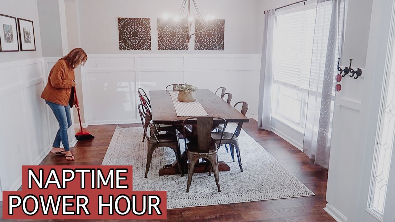 POWER HOUR CLEAN WITH ME / CLEAN WITH ME AT NAP TIME