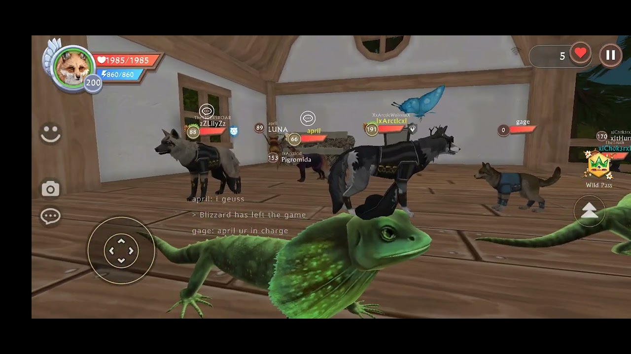 Catching heaters in wildcraft...