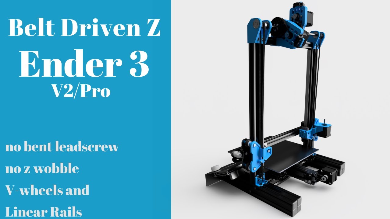 How To: Belt Driven Ender 3/V2/Pro (Build Log)