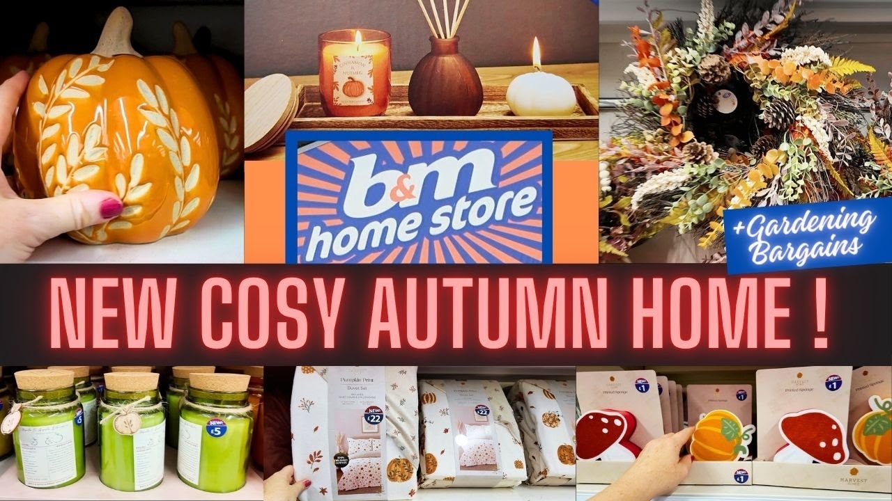 What’s New at B&M for Autumn 2025 🍂| Cosy Home Decor Shop with Me