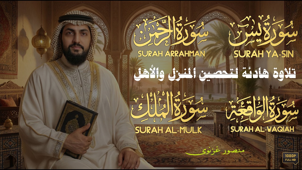 أجمل التلاوات الهادئة لتحصين المنزل والأهل _ سكينة للقلب