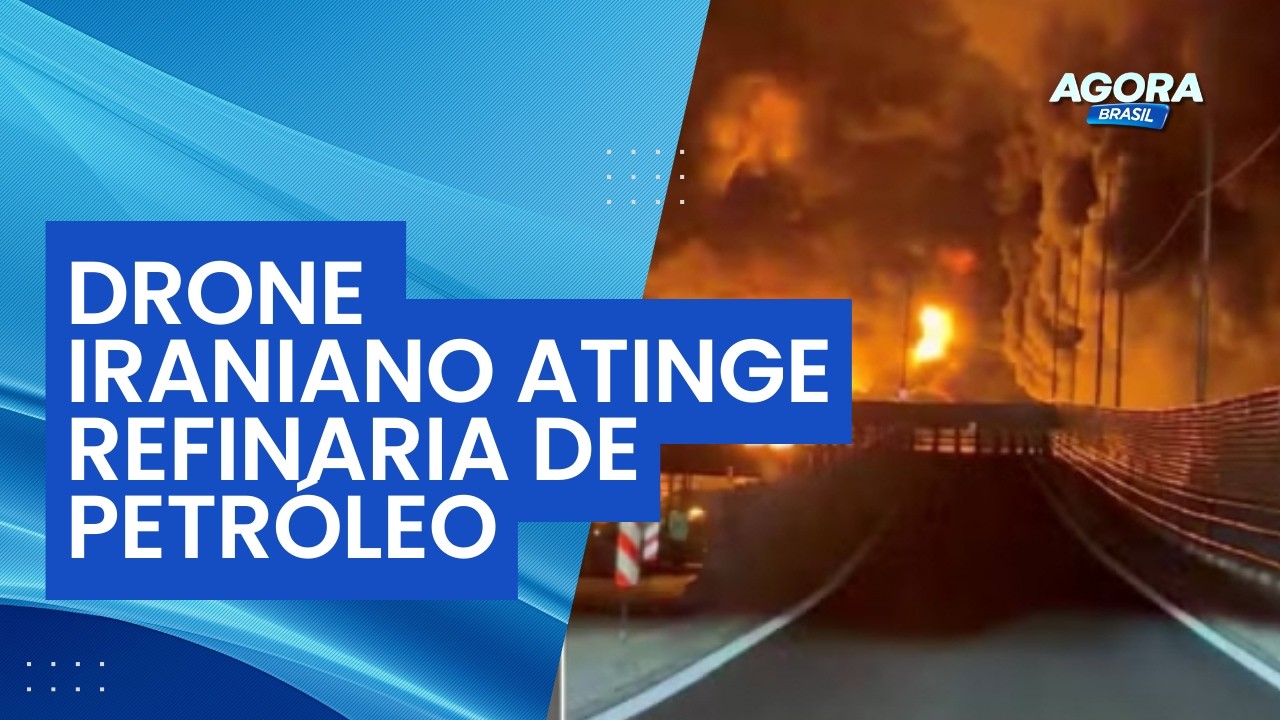 Drone iraniano atinge refinaria de petróleo; filho de Ali Khamenei assume liderança | Agora Brasil