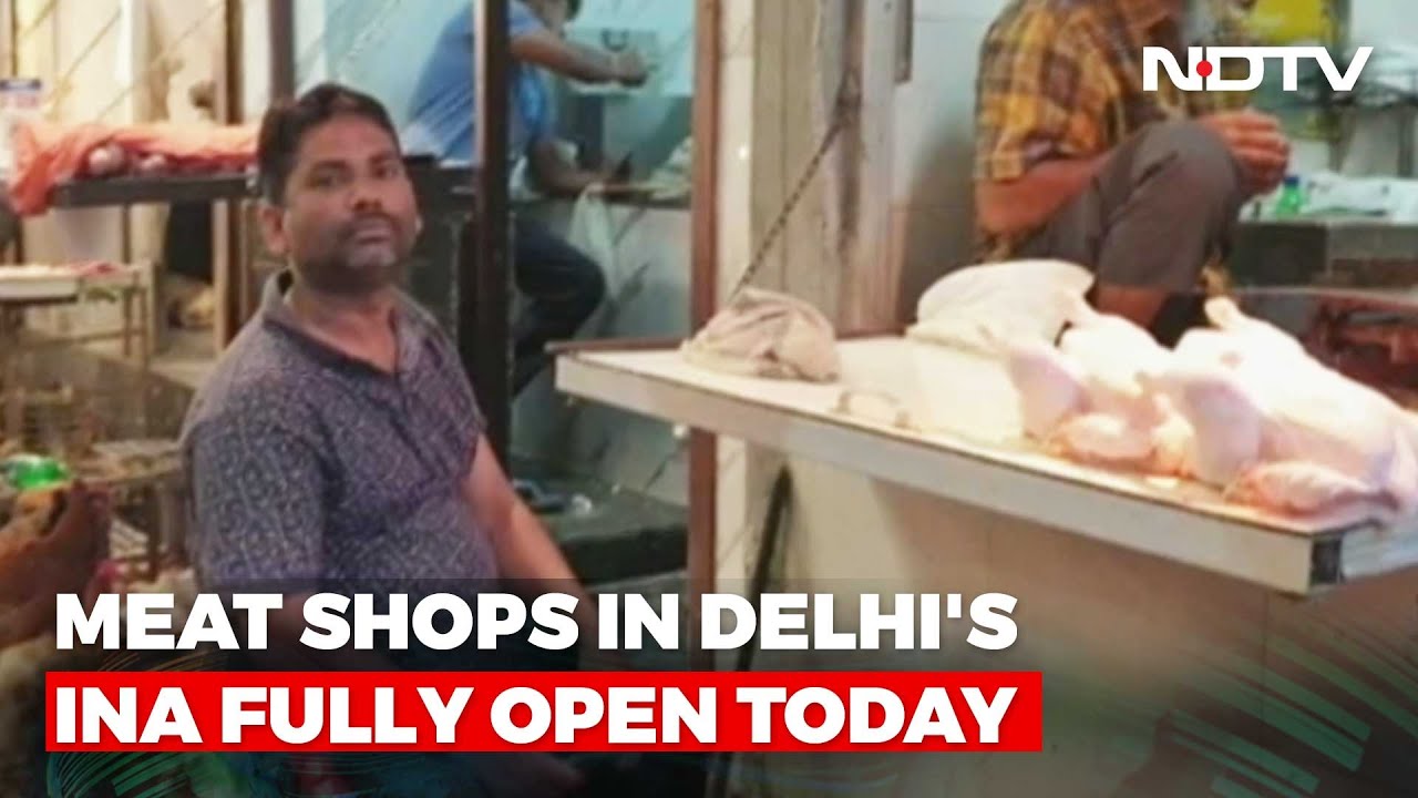 Meat Shops In South Delhi Open, No Official Order To Shut, Say Traders