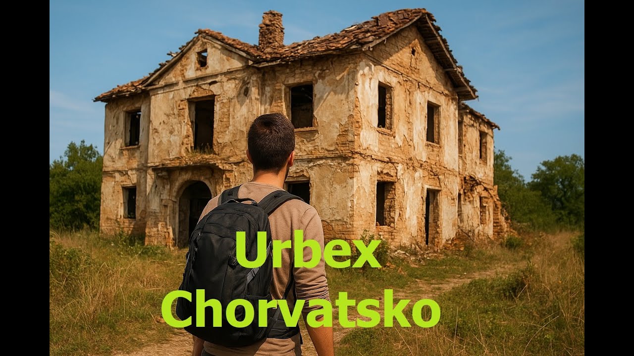 Chorvatský urbex, prozkoumávačka v Chorvatsku