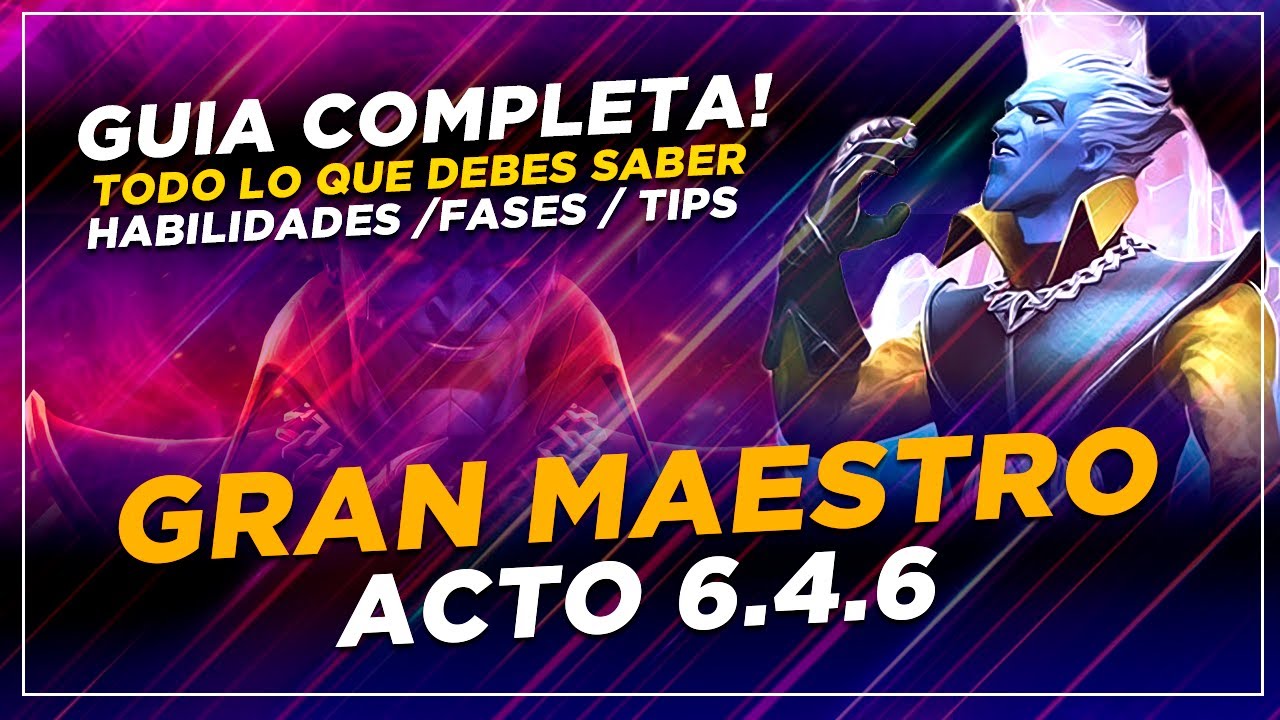 👉COMO DERROTAR FACILMENTE al GRAN MAESTRO - Acto 6.4.6 | marvel batalla mcoc