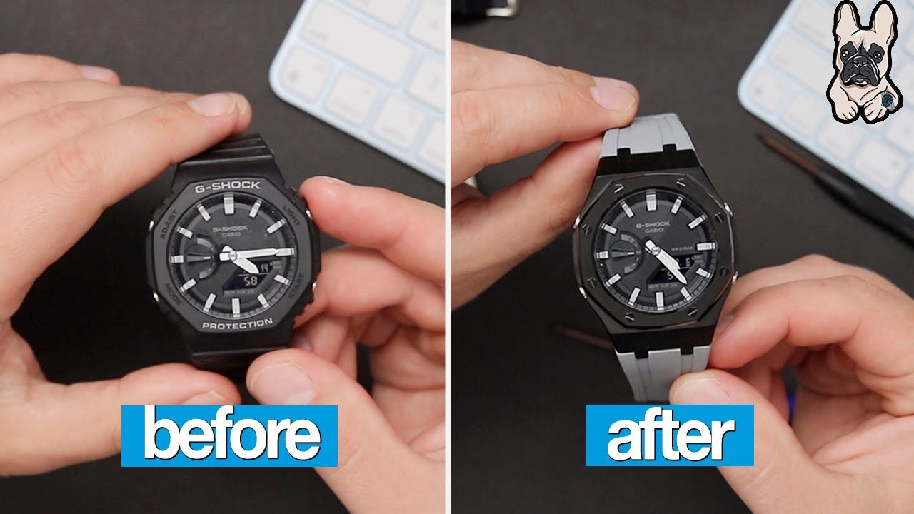 Better than a NEW Metal G-SHOCK? Modding my G-SHOCK GA-2100