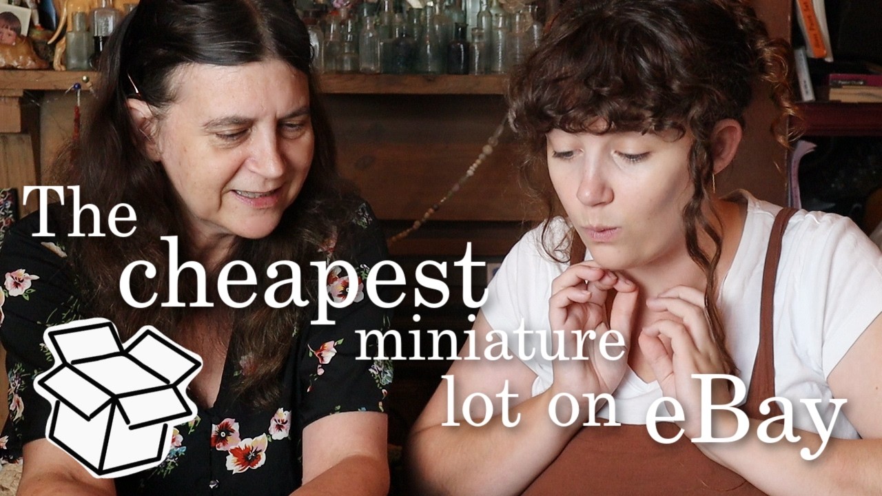 We Bought The Cheapest Vintage Miniature Lot on Ebay Of Over 20 Pieces!