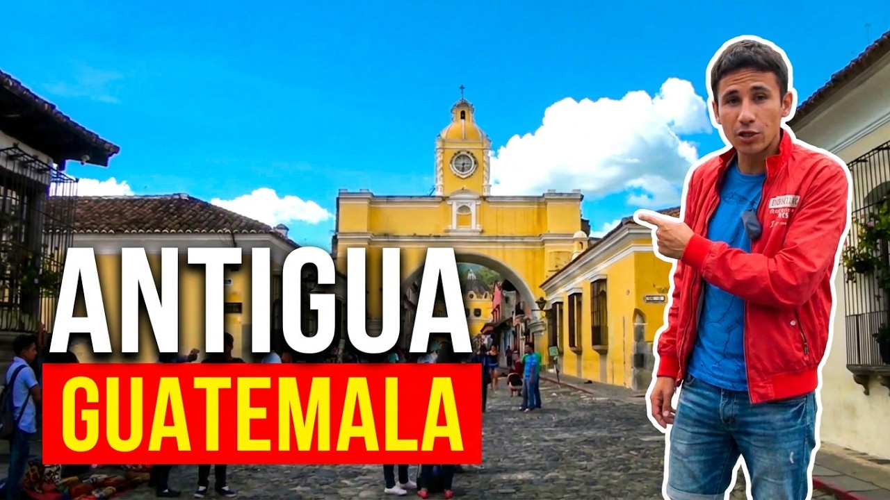 🇬🇹 Que ver en ANTIGUA la joya colonial de Guatemala