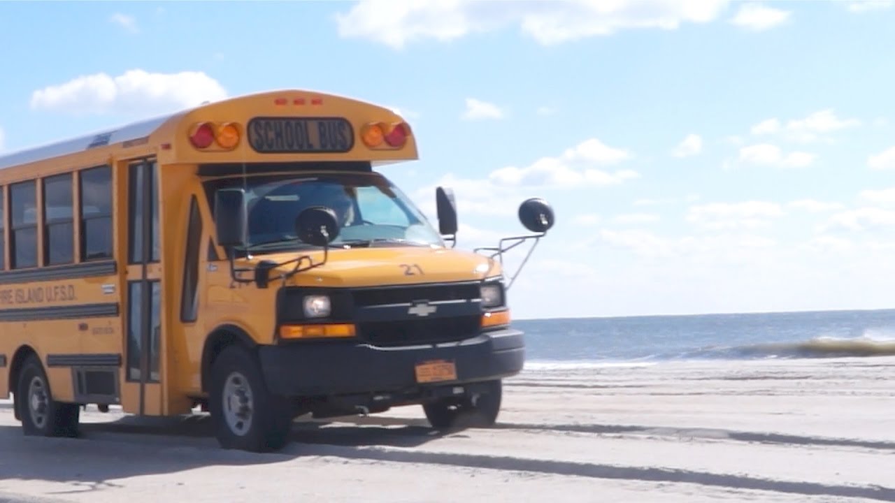 Ride On The Beach and Go Inside The Fire Island School