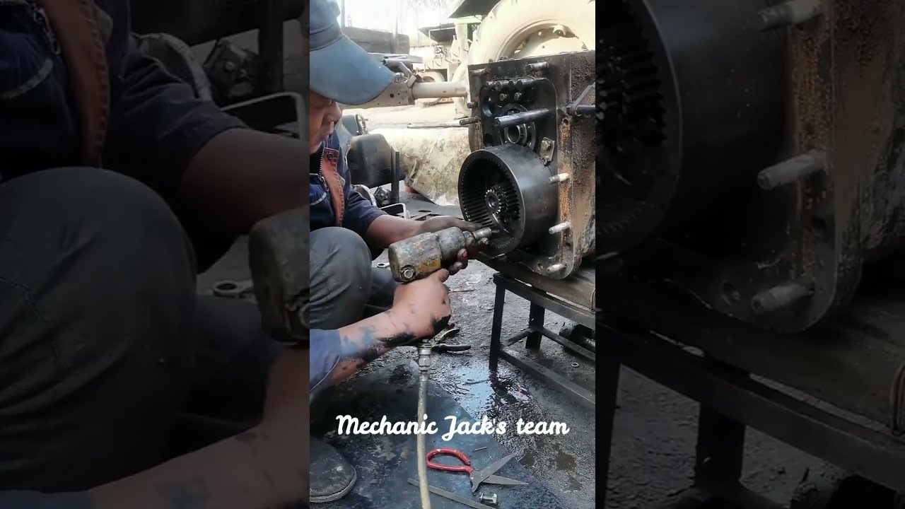 Repair Tractor's transmission