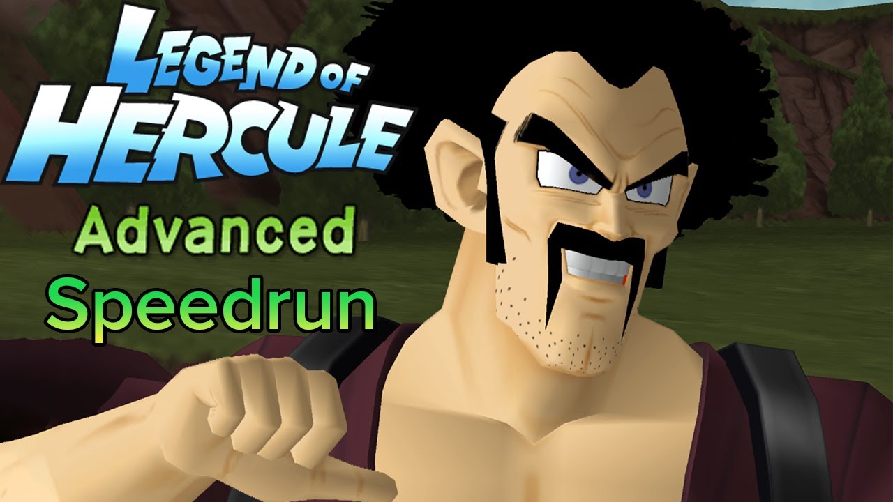 Dragon Ball Z: Budokai (PS2) - The Legend of Hercule (Advanced) Speedrun in 