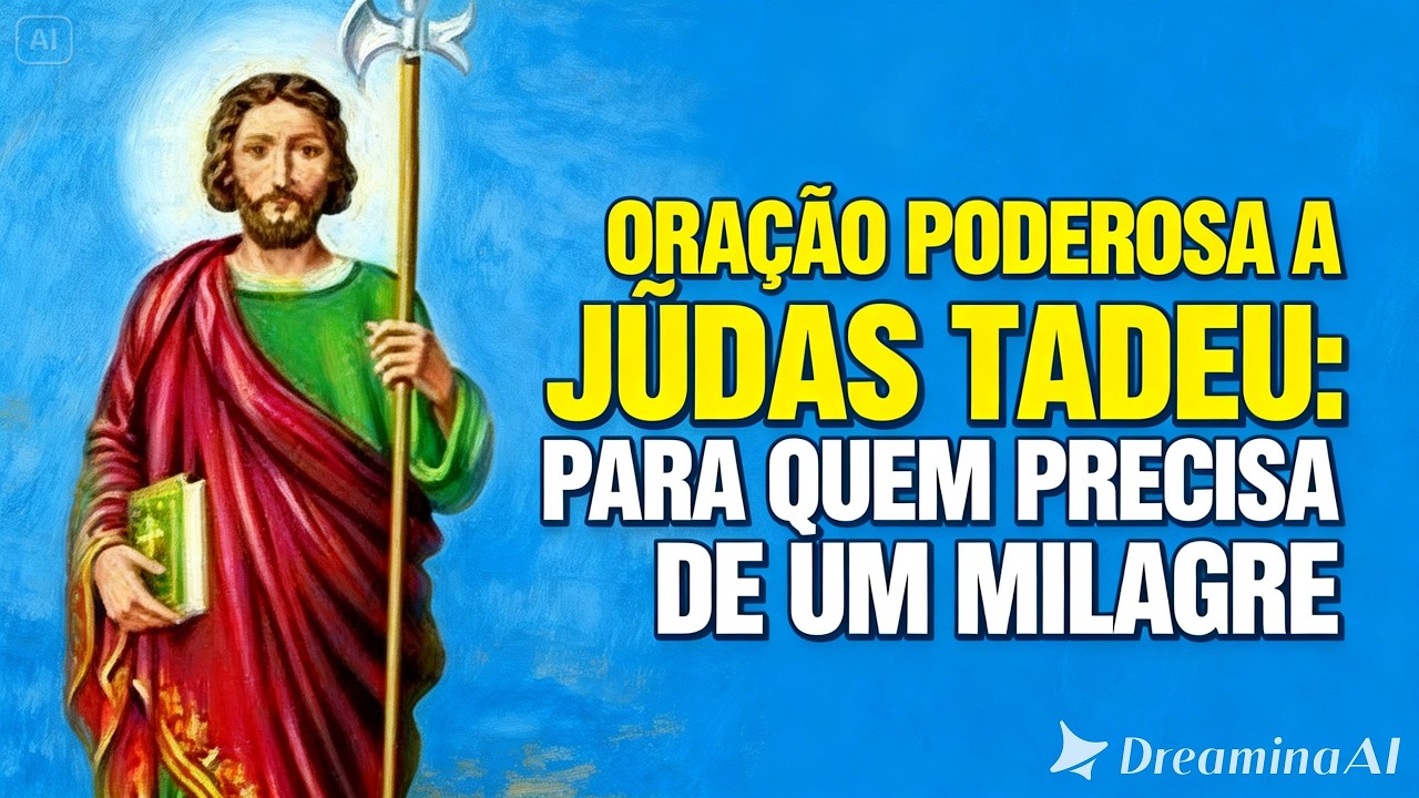 ORAÇÃO PODEROSA A SÃO JUDAS TADEU