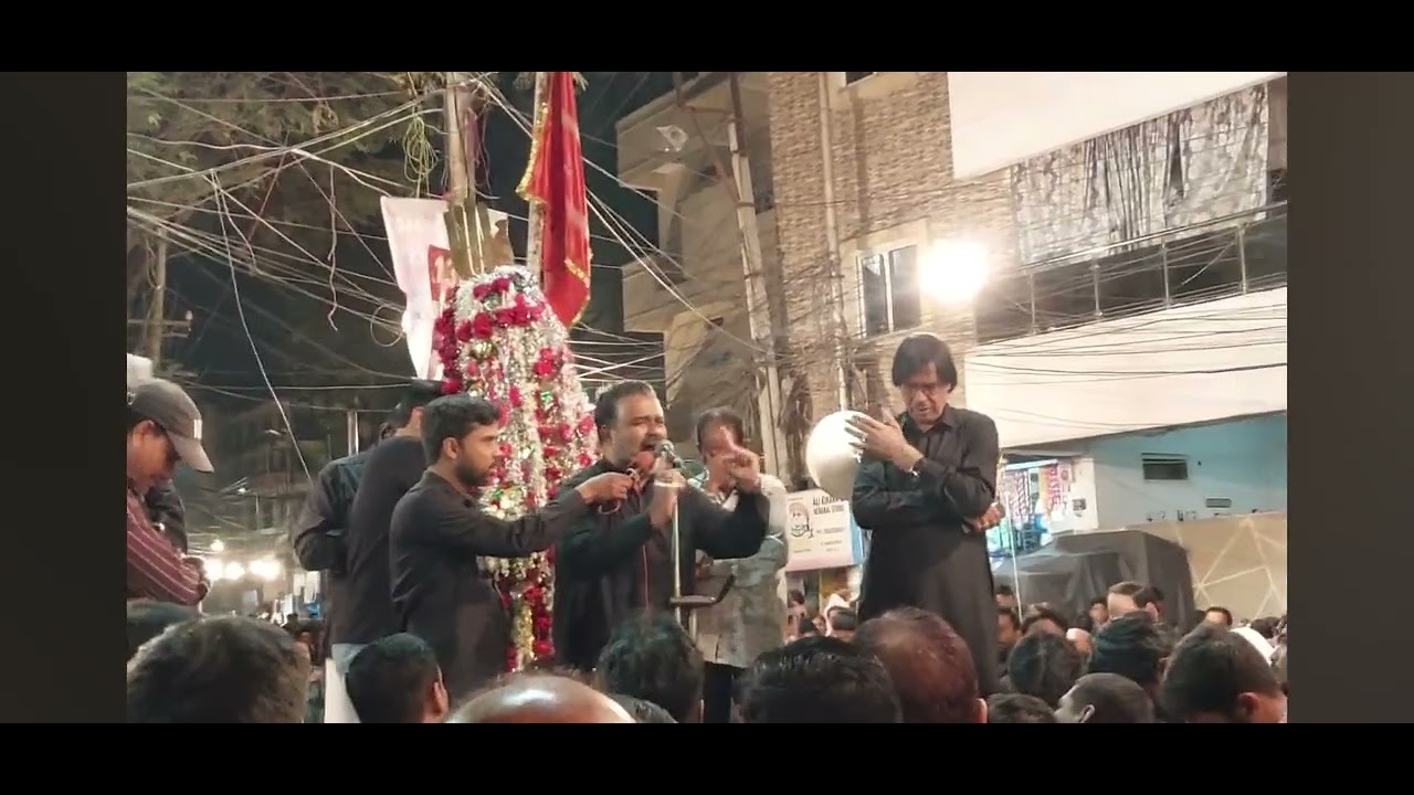 Juloos Safar e Imam Hussain a.s 27th Rajab @ Gol khabar Hyderabad. 