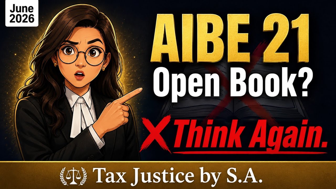 AIBE 21 Exam Review 2026 | Difficulty Level, Topics Asked & What Nobody Tells You | Tax Justice