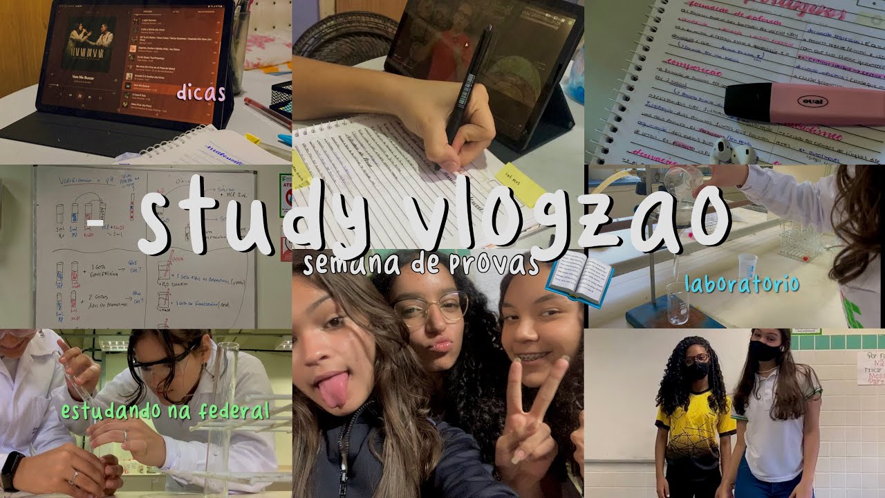 SEMANA de provas de uma ESTUDANTE NA FEDERAL | if, dicas de estudos, provas