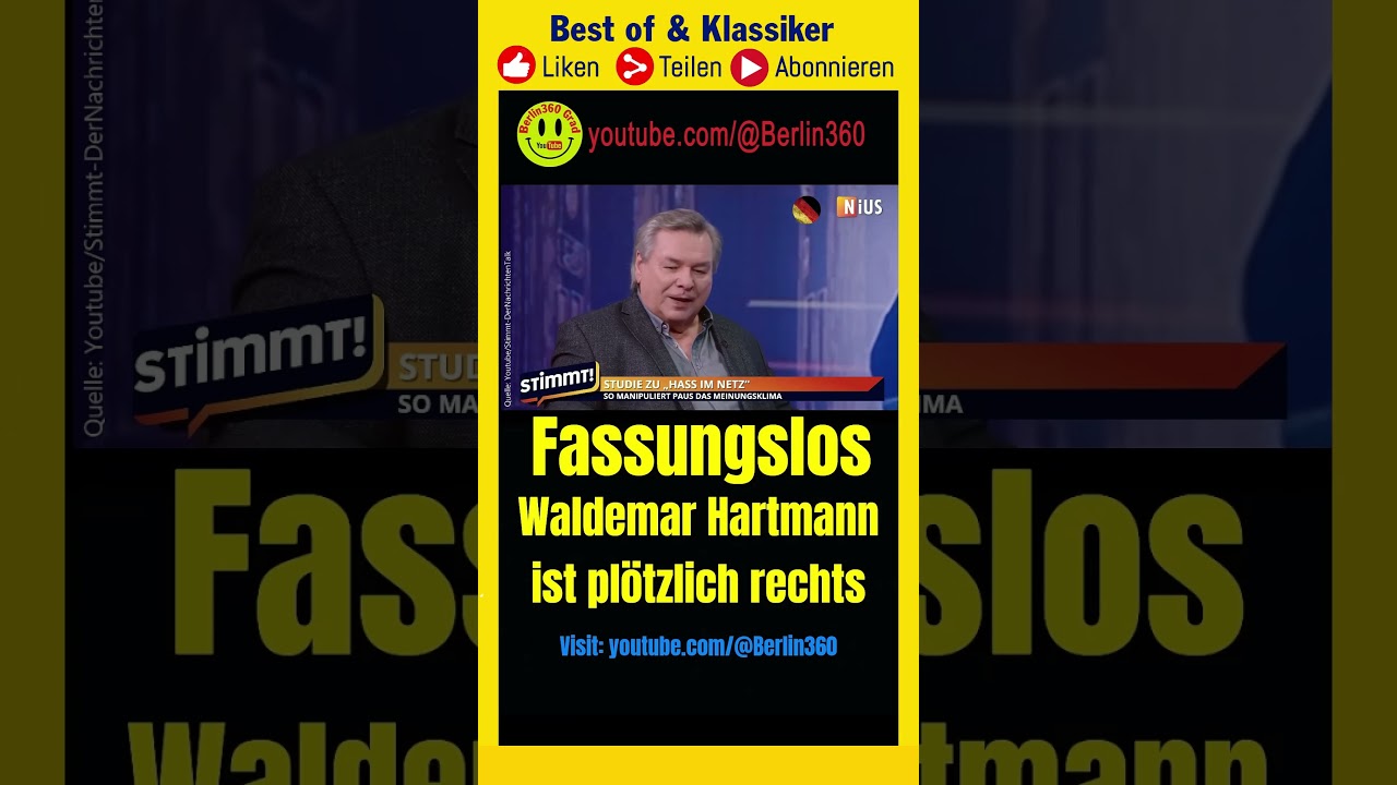 #Waldemar #Hartmann #Waldi #rechts #NiUS #stimmt! #Journalist #Fernsehmoderator #Sportreporter #ard
