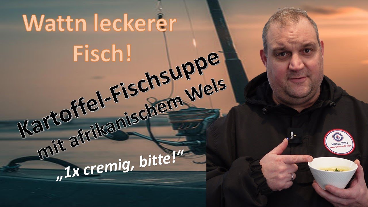 Kartoffel-Fischsuppe (afr. Wels)