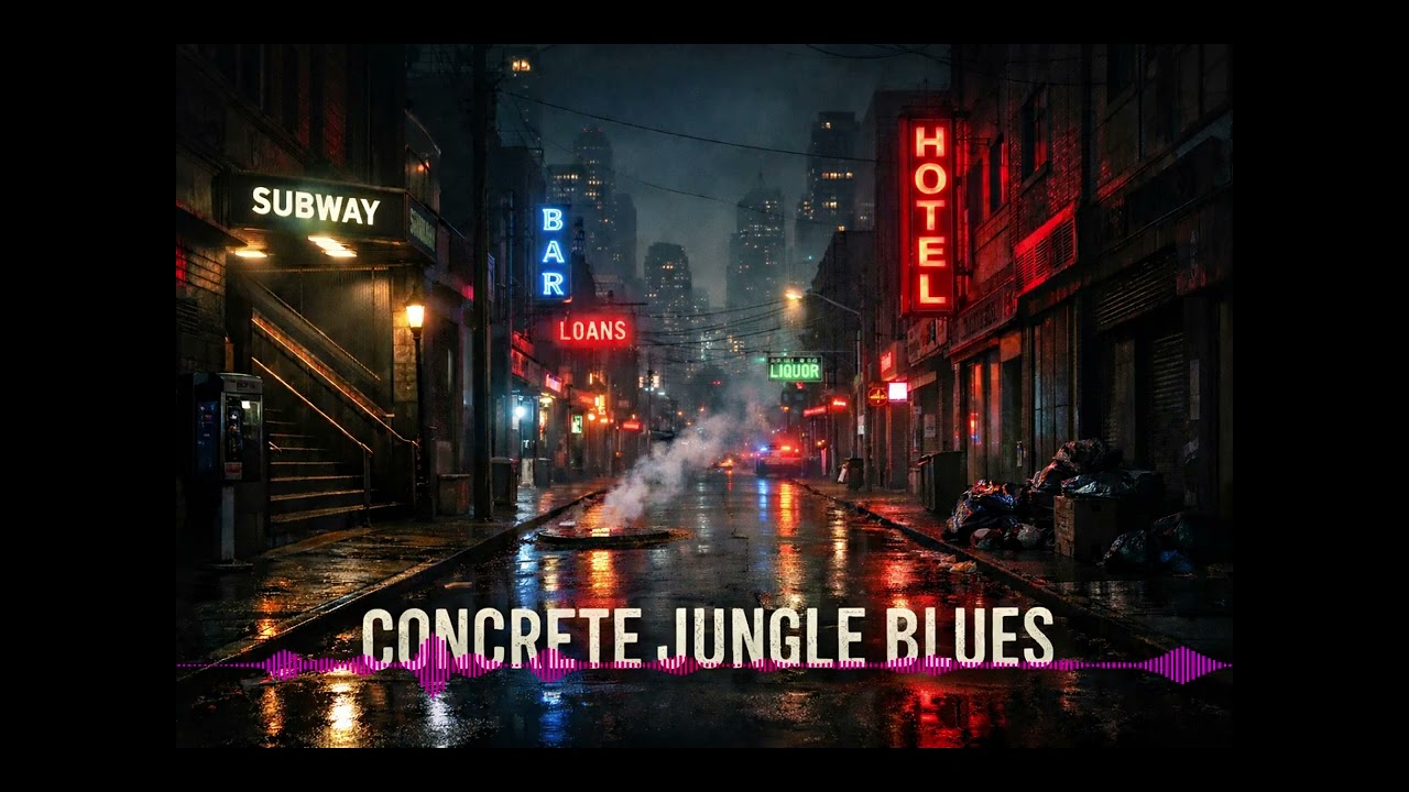 Concrete Jungle Blues - Original Chicago Electric Blues Song