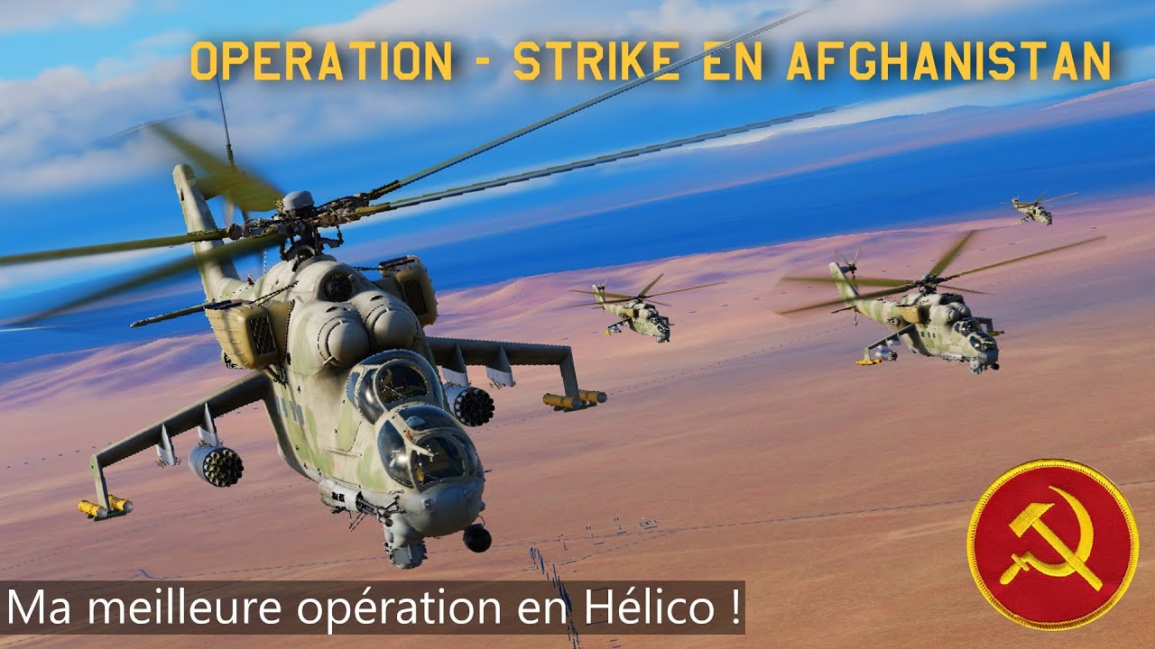 Les blindés volants en Afghanistan - Grosse opération multi en Mi-24 (DCS)